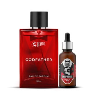 Free Face Wash - Buy, Beardo Godfather Perfume & Beard Oil Combo at Just Rs.639 + GP cashback 
